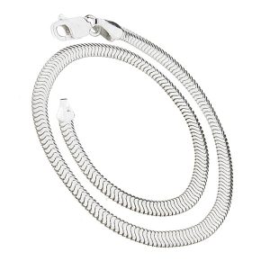 Wąż Bransoletka Srebrna 19cm Srebro 925