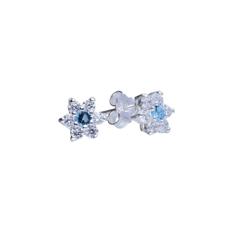 Kolczyki Gwiazdki Aquamarine 1630 1200